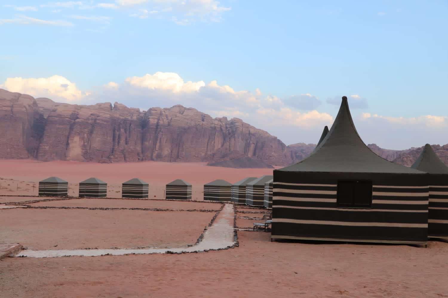 Hotel al-Qatar mountain camp Wadi Rum Exterior foto